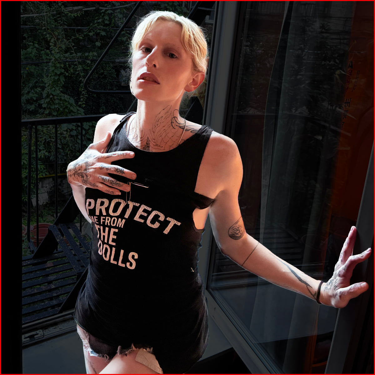 029 - Black Tank (M) - Upcycled