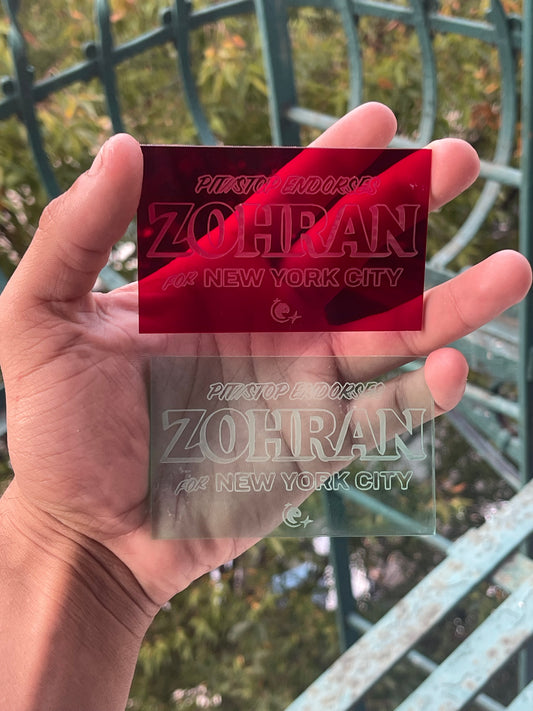 Zohran Trading Card