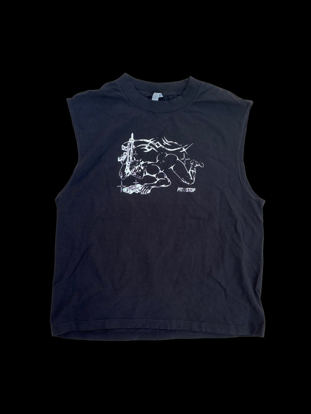 108 - PIT//STOP x  BESOS SUCIOS BLACK TANK